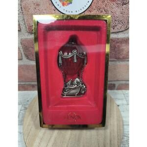 1990 Lenox Pewter Santa’s Expedition Christmas Tree Ornament Hot Air Balloon NIB